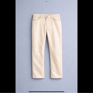 Polo Ralph Lauren Varick Slim Straight Jeans Men’s 50x30 Cream Denim
